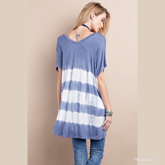 Accepting Offers 🌷Bamboo Dye High-Low Tunic - Picture 2 of 3